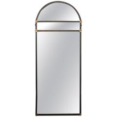 1920's Spanish Revival Narrow Iron Mirror