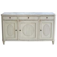 19th Century Swedish Gustavian Buffet Sideboard