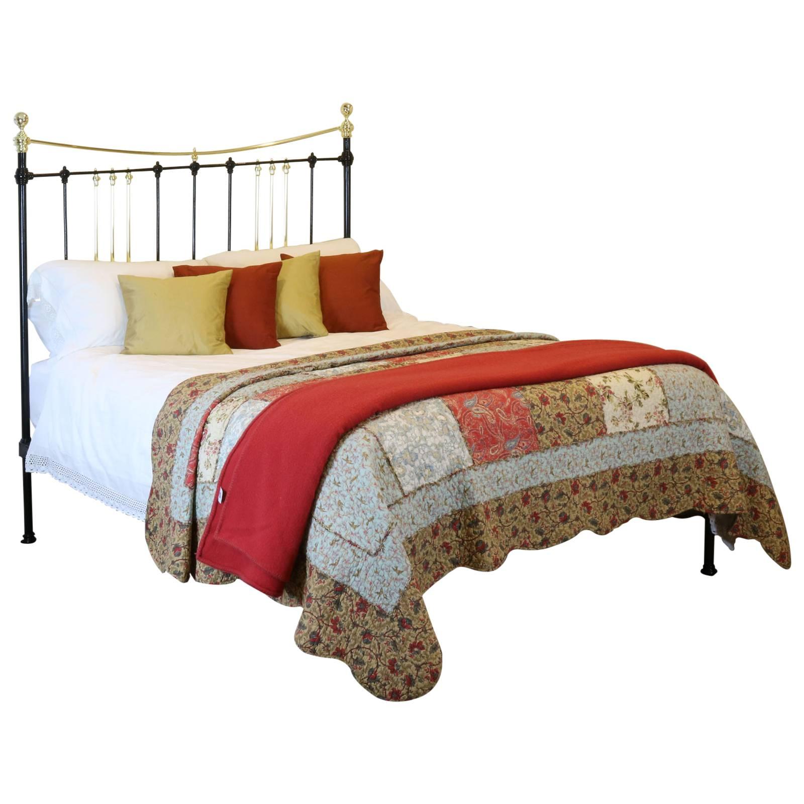 Black Platform Low End Bed  - MK65