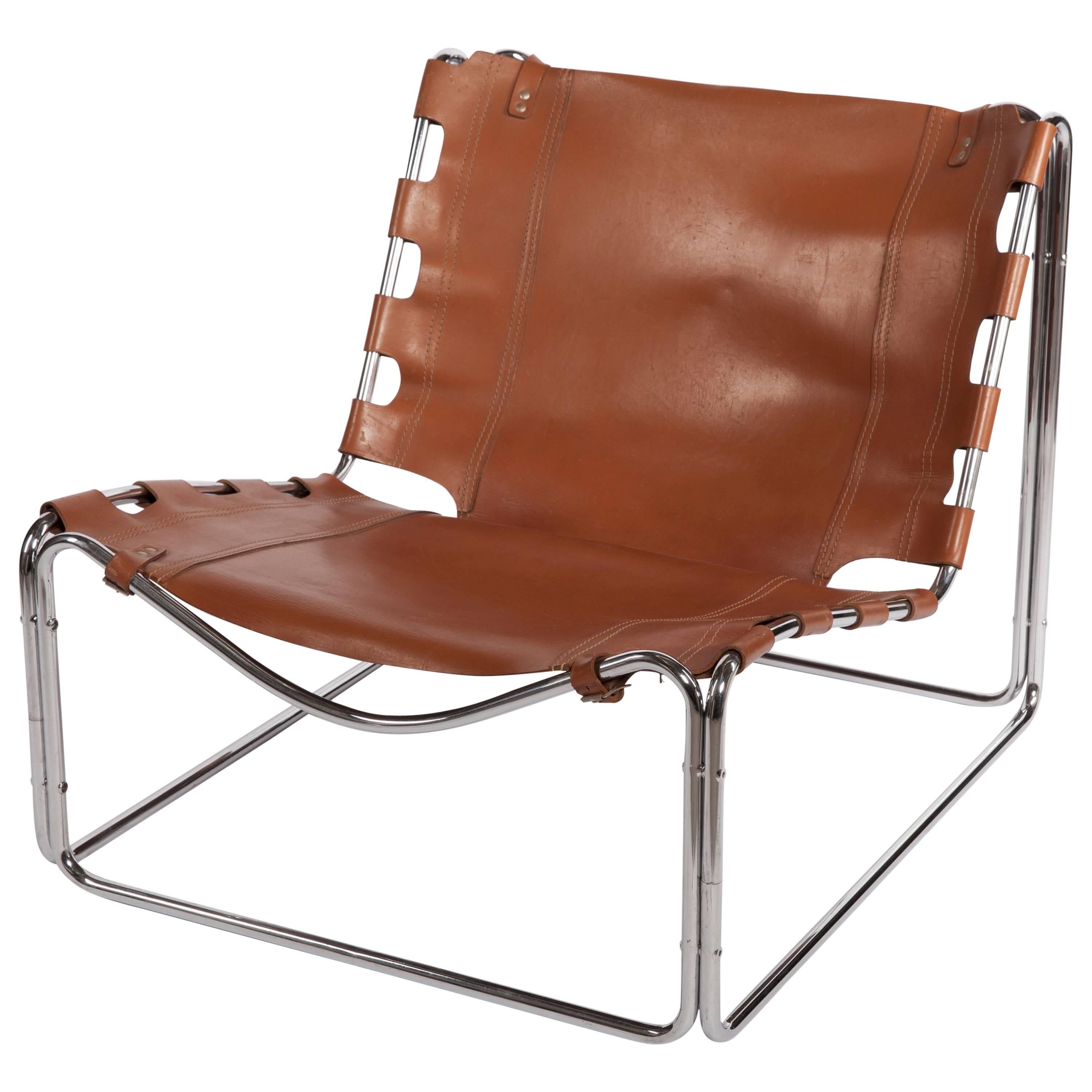 Fabio Lounge Chair by Pascal Mourgue for Steiner Meubles, 1970 For Sale