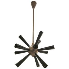 "Sputnik" Ceiling Lamp by Stilnovo, Italy 1950