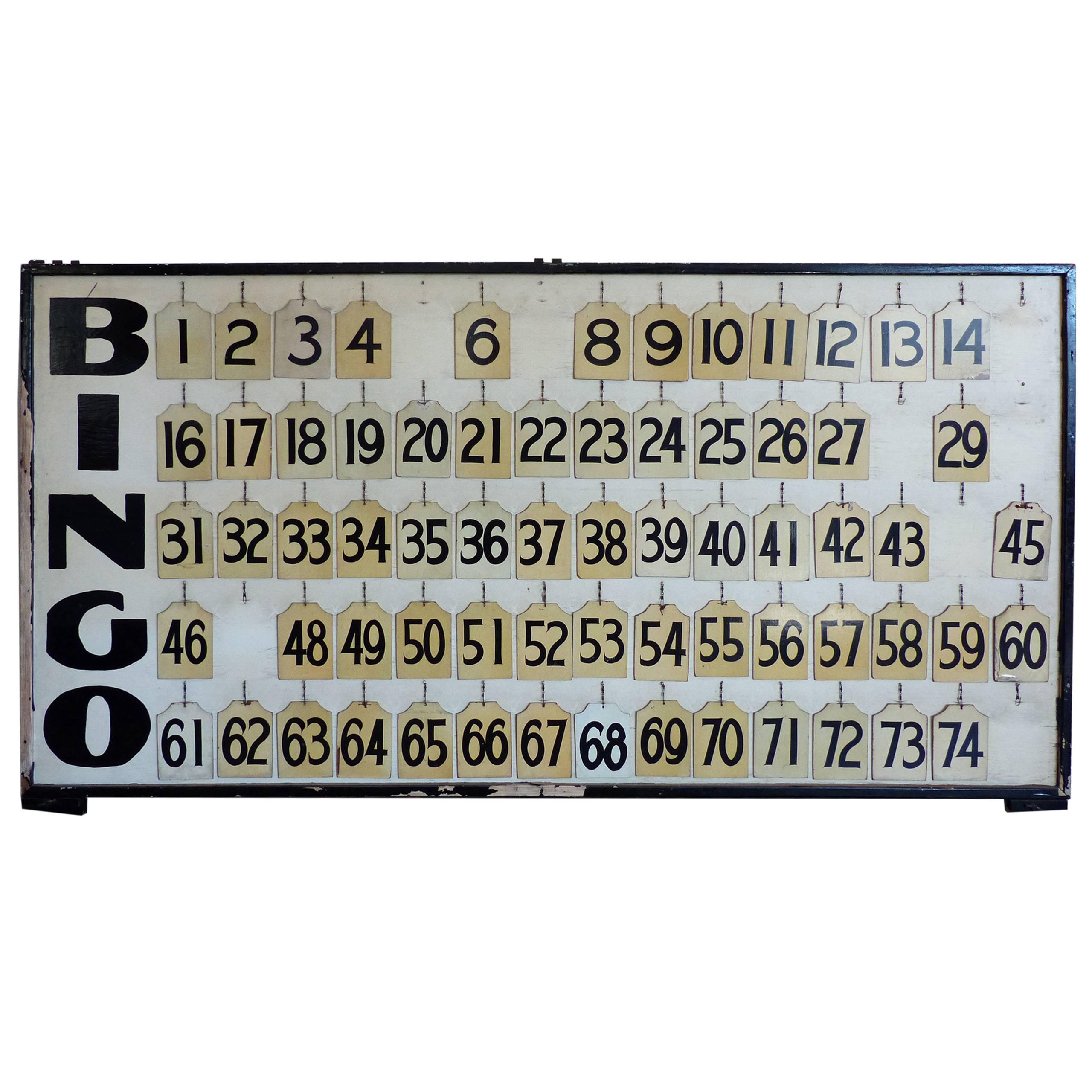 Wooden Town Hall Bingo Board