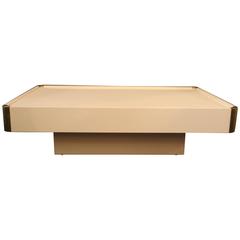 Coffee table by Willy Rizzo (1928-2013), circa 1970, Italy. 9