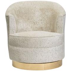 Karl Springer Swivel Chair