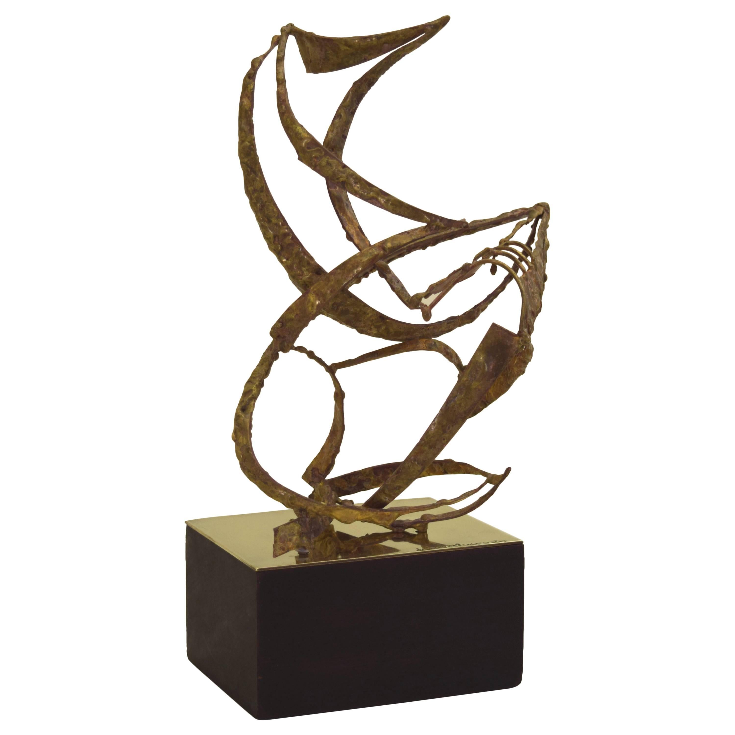 Abstract Modernist Sculpture by Juan Nickford