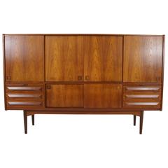 Danish Mid-Century Modern Teak Sideboard or Buffet