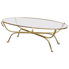 Bronze 'Swan Neck' Cocktail Table