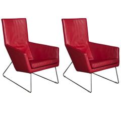 Modern Lounge Chairs by G. Van Den Berg