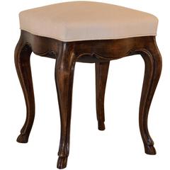 19th Century French Stool with Carved Hoof Feet 9