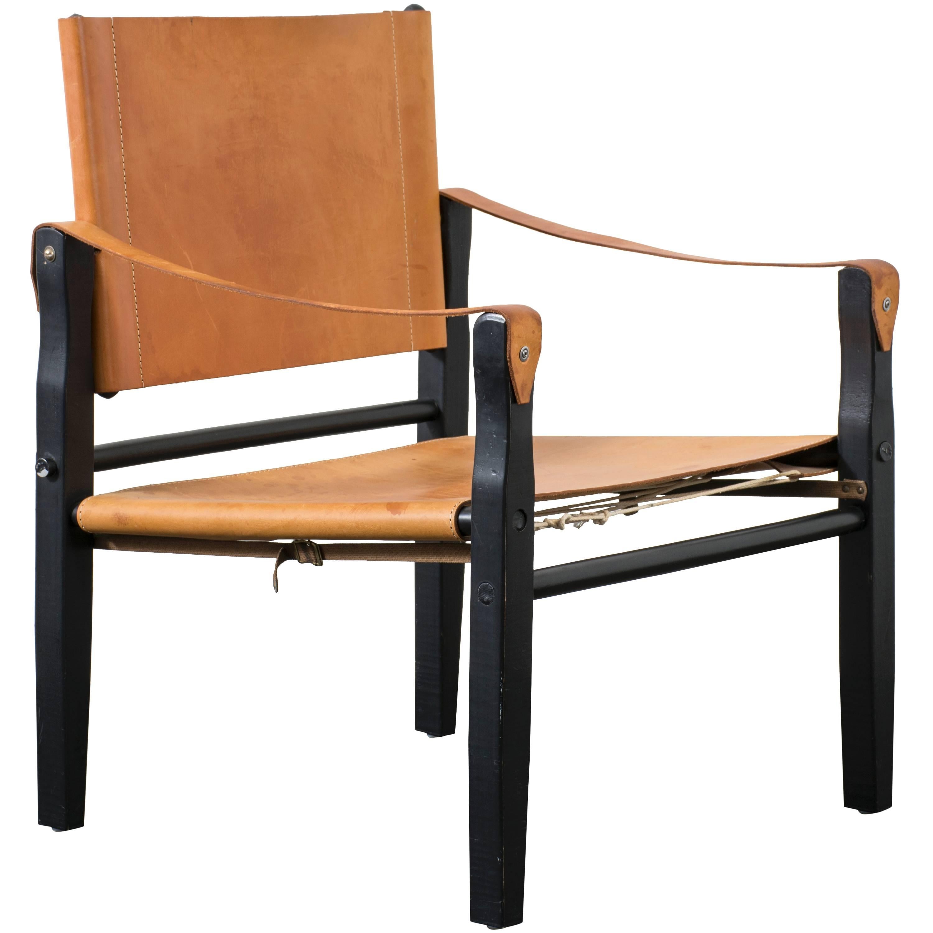 Vintage Midcentury Safari Chair