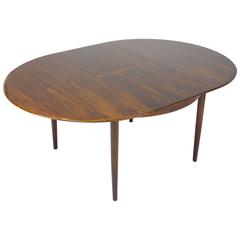 DINING TABLE By Niels Otto Møller By Drylund Rosewood Extendible Table Leafs