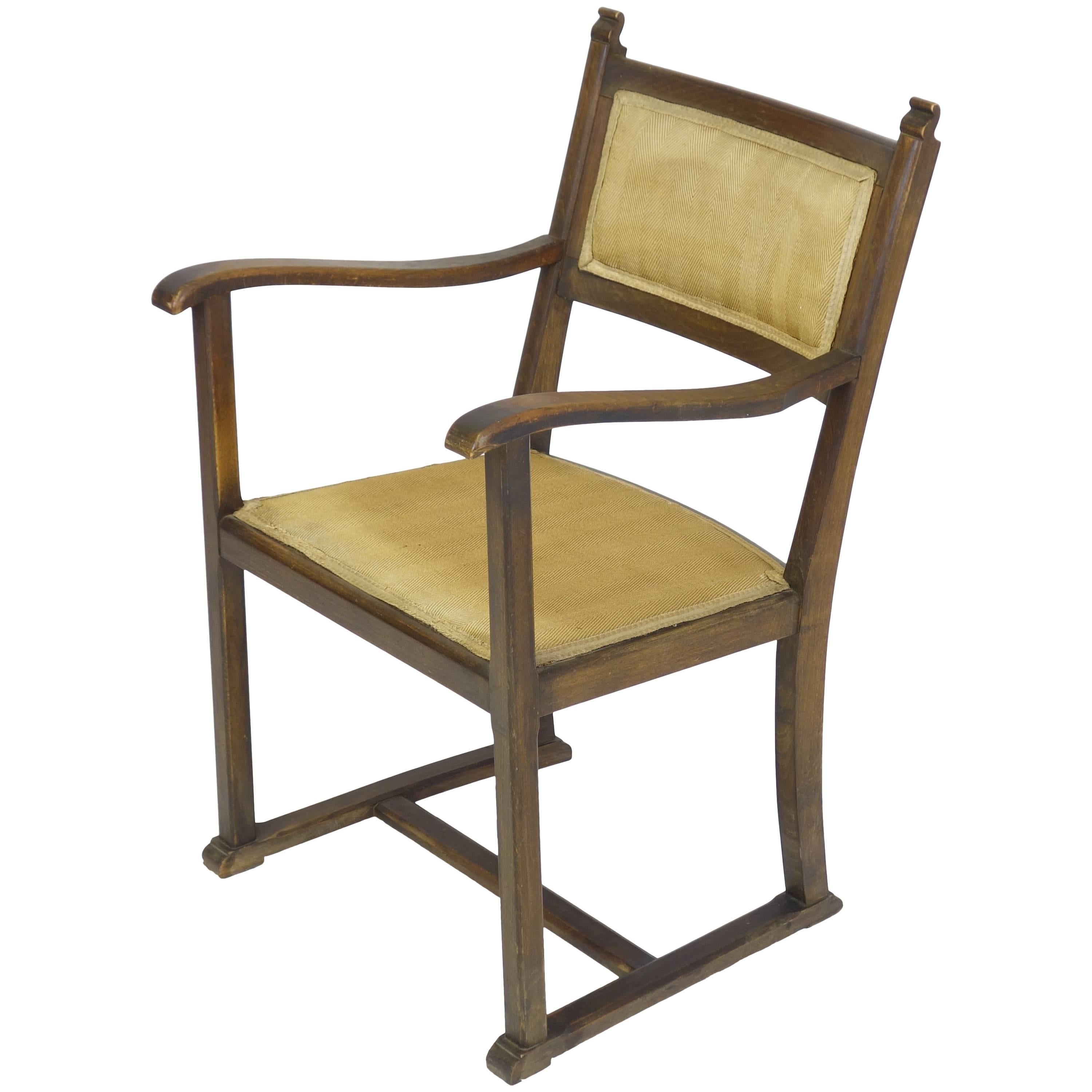 CHAIR “Kaminsessel” By Adolf Loos Created For The Wiener ...