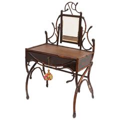 Fine 19th Century Bamboo Vanity "Estate of Lilly Pulitzer"