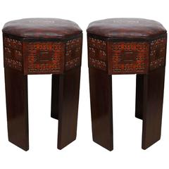 Pair of Original Moroccan Stools