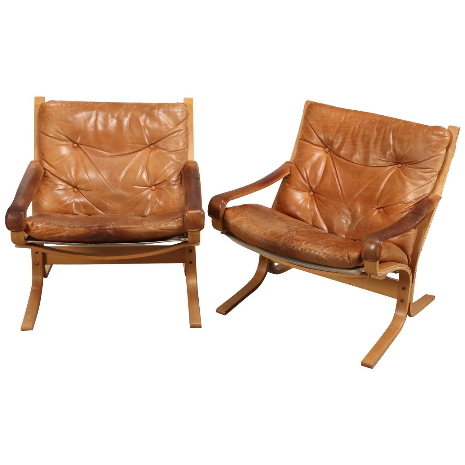 Pair of Ingmar Relling Siesta Lounge Chairs