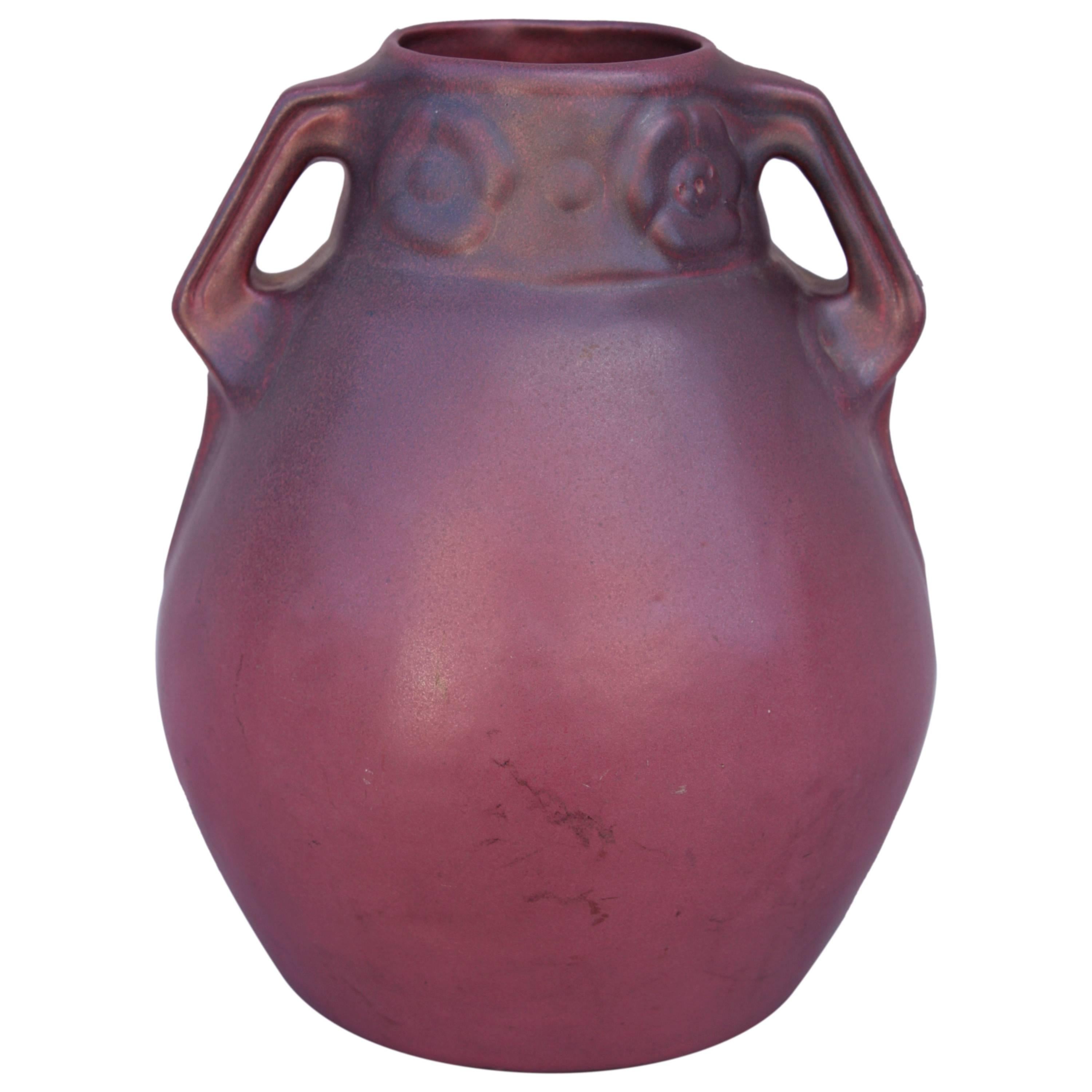1919 Amphora Shaped Van Briggle Vase For Sale