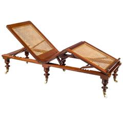 Antique Ilkley Folding and Adjustable Daybed