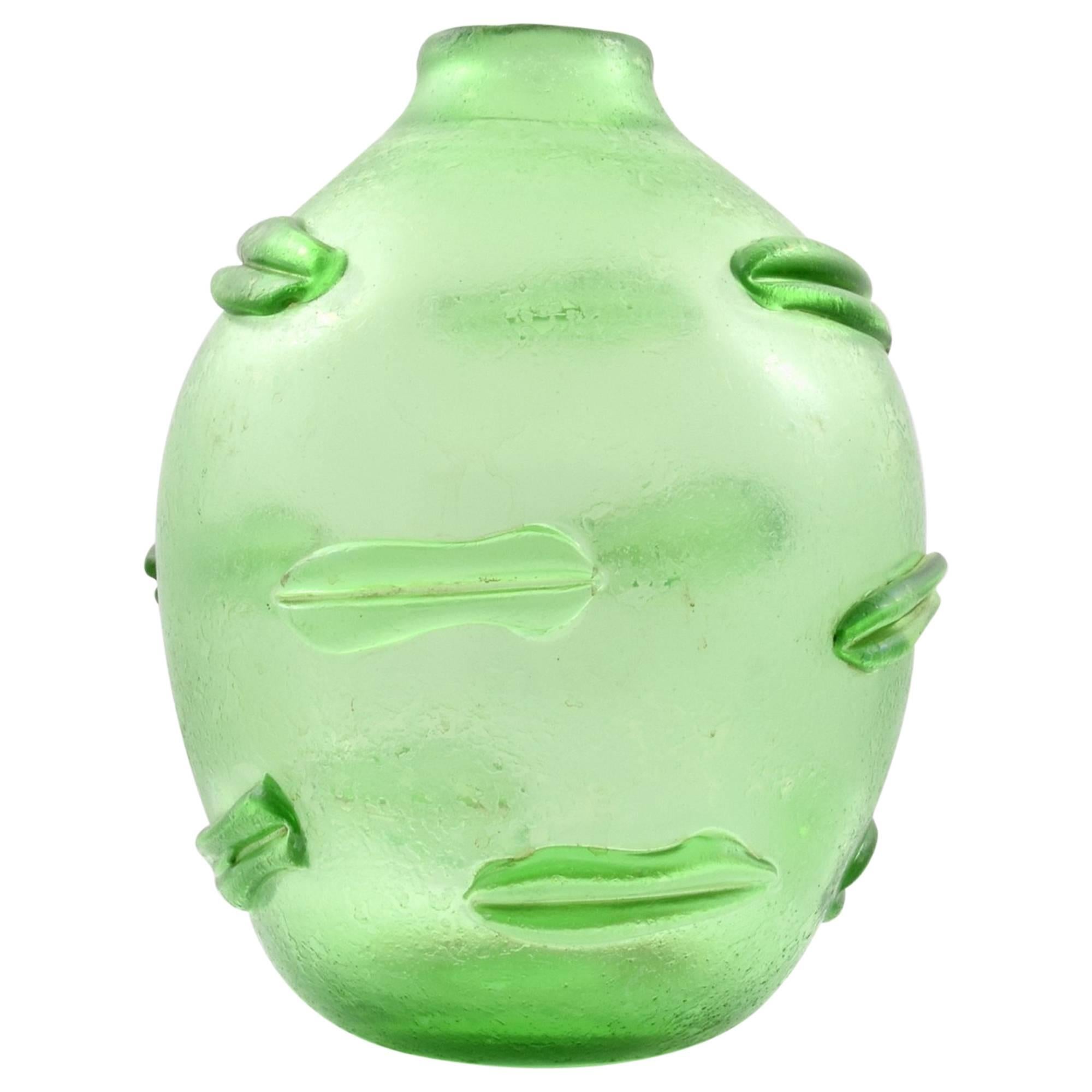 Large Carlo Scarpa "Corroso a Rilievi" Vase, Venini