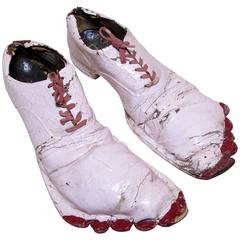 Big Bare Feet Clown Shoes