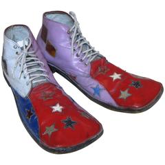 Vintage Long Toe Hobo Clown Shoes