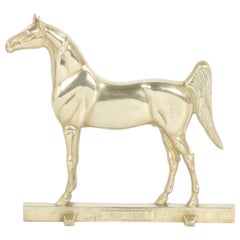  Brass Horse Door Stop