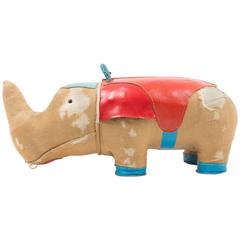 Vintage 'Therapeutic Toy' Rhinoceros by Renate Müller, circa 1968 2