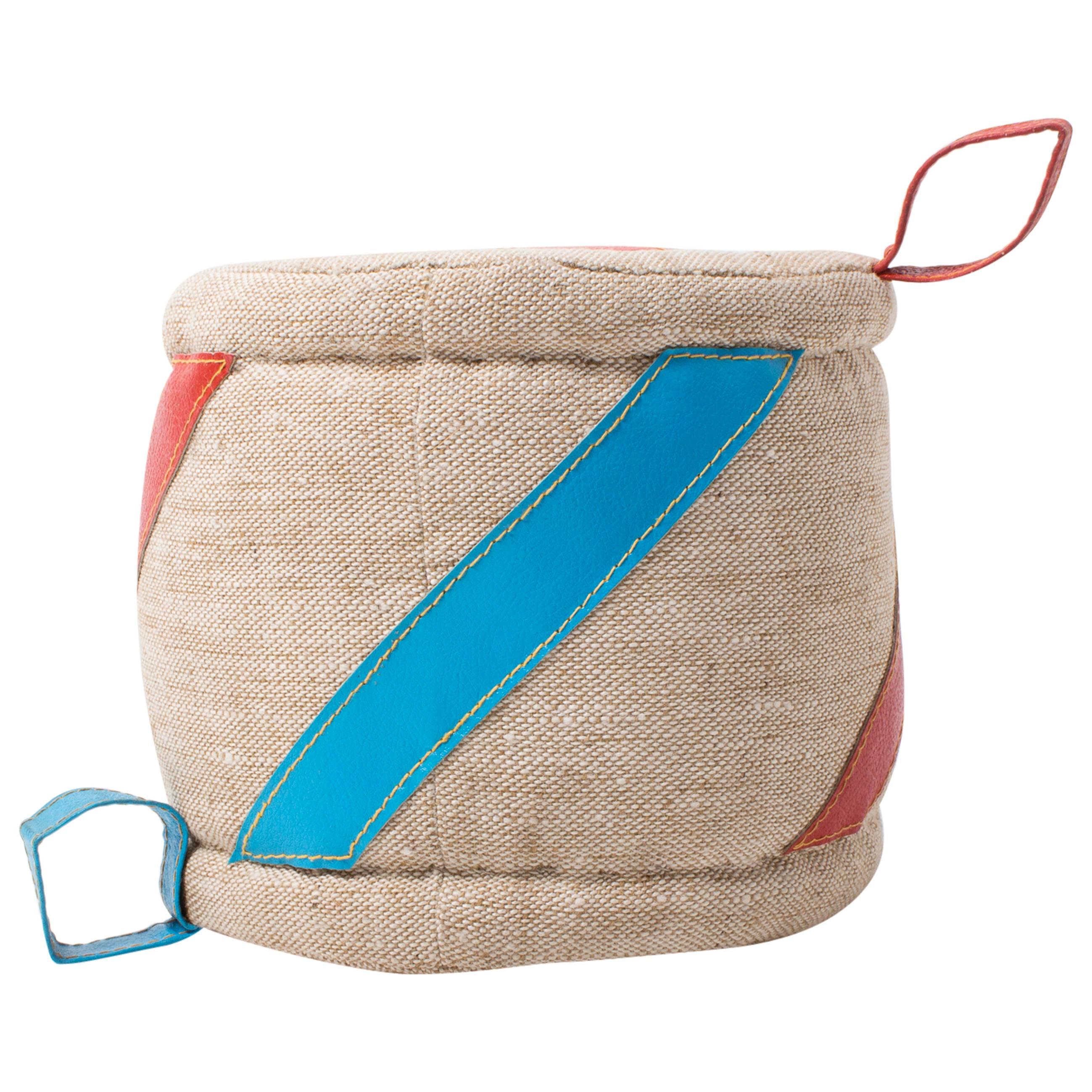 'Therapeutic Toy' Cylindrical Seat Cushion by Renate Müller Designed in 1968 For Sale