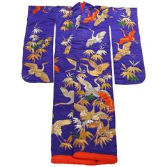 Vintage Collectable Japanese Ceremonial Kimono