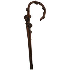 Antique French Folk Art Cane