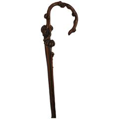 Antique French Folk Art Cane 5