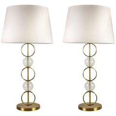 Pair of Table Lamps by Gianluca Fontana