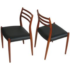 Niels O. Møller Model 78 Side Chair in Teak