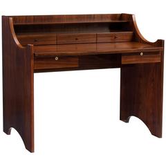 Italian Rosewood Midcentury Desk