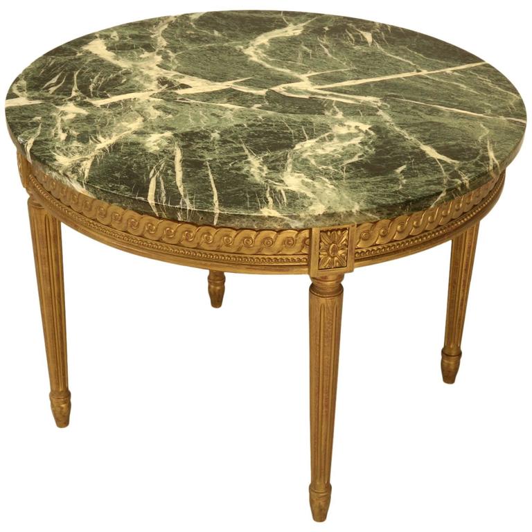 French Louis XVI Style Coffee Table For Sale at 1stdibs