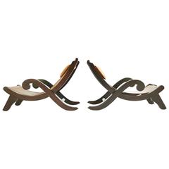 Clara Porset "Miguelito" Lounge Chairs 2