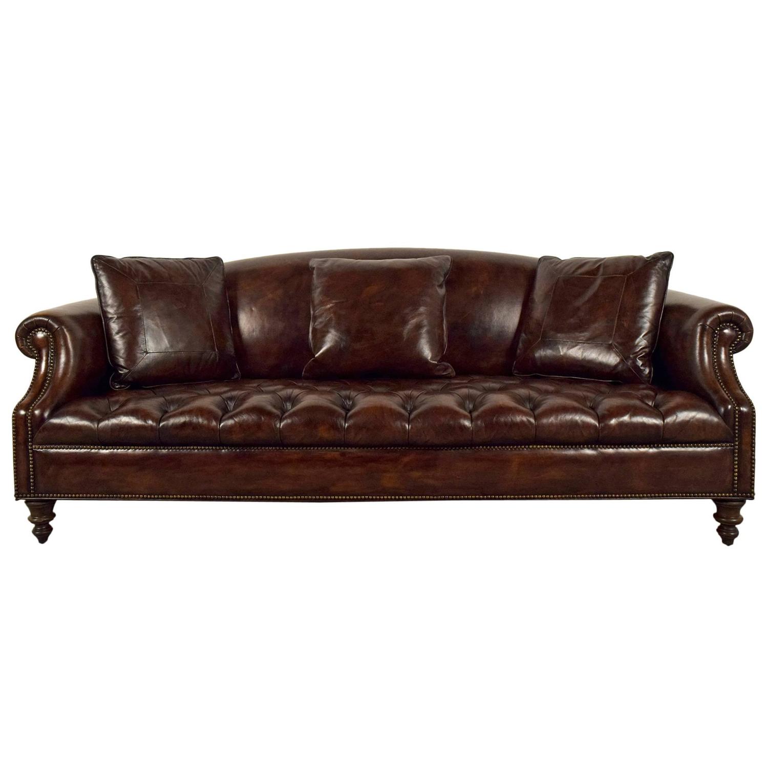 Vintage Tufted Sofa 8