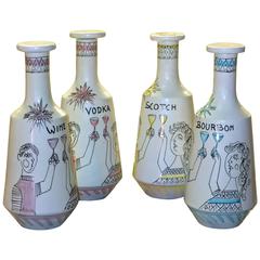 Raymor Italy Decanters 1
