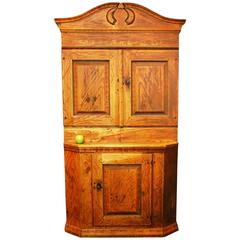 Antique Swedish Wedding Hutch in Original Condition, Anno, 1823