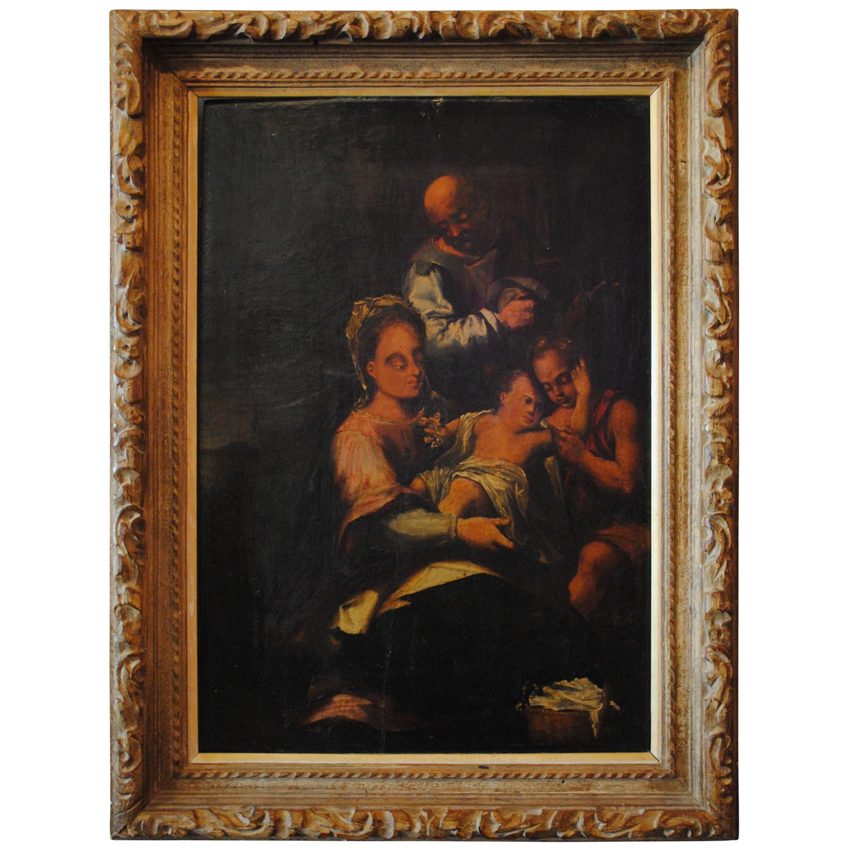 18th Century Emilian School Old Masters Oil Painting For Sale