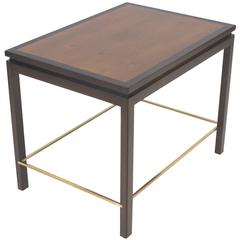 Edward Wormley for Dunbar Mahogany and Brass End Table 9