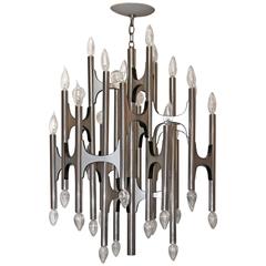 Gaetano Sciolari for Lightolier Chandelier