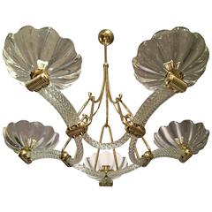 Barovier Murano Glass Chandelier