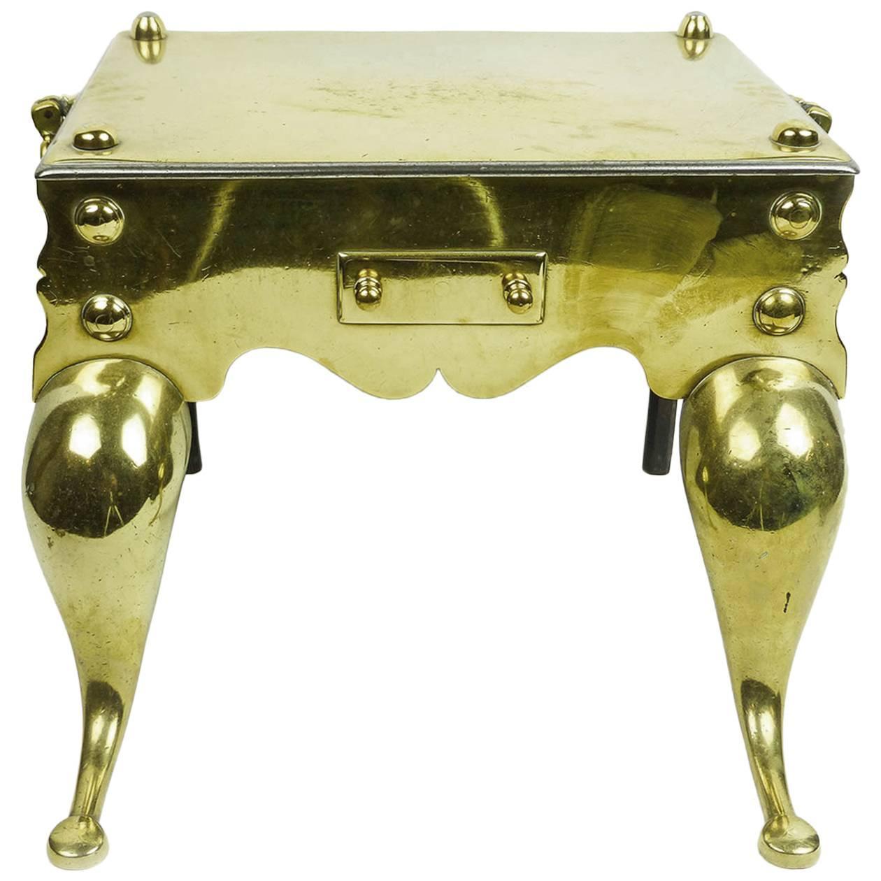 English Brass and Iron Footman or Trivet. Circa 1780. For Sale at 1stdibs