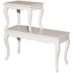 Todd Alexander Romano A Pair of "Frances" Two Tier Side Tables
