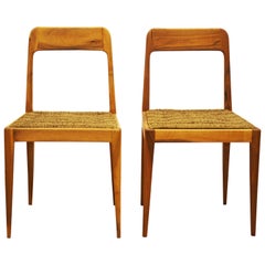 Vintage Pair of Carl Auböck Mod. A 7 Chairs