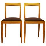 Pair of Julius Jirasek Chairs for "Werkstätten Hagenauer"