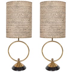 Pair of Early 20th Century Art Deco Table Lamps