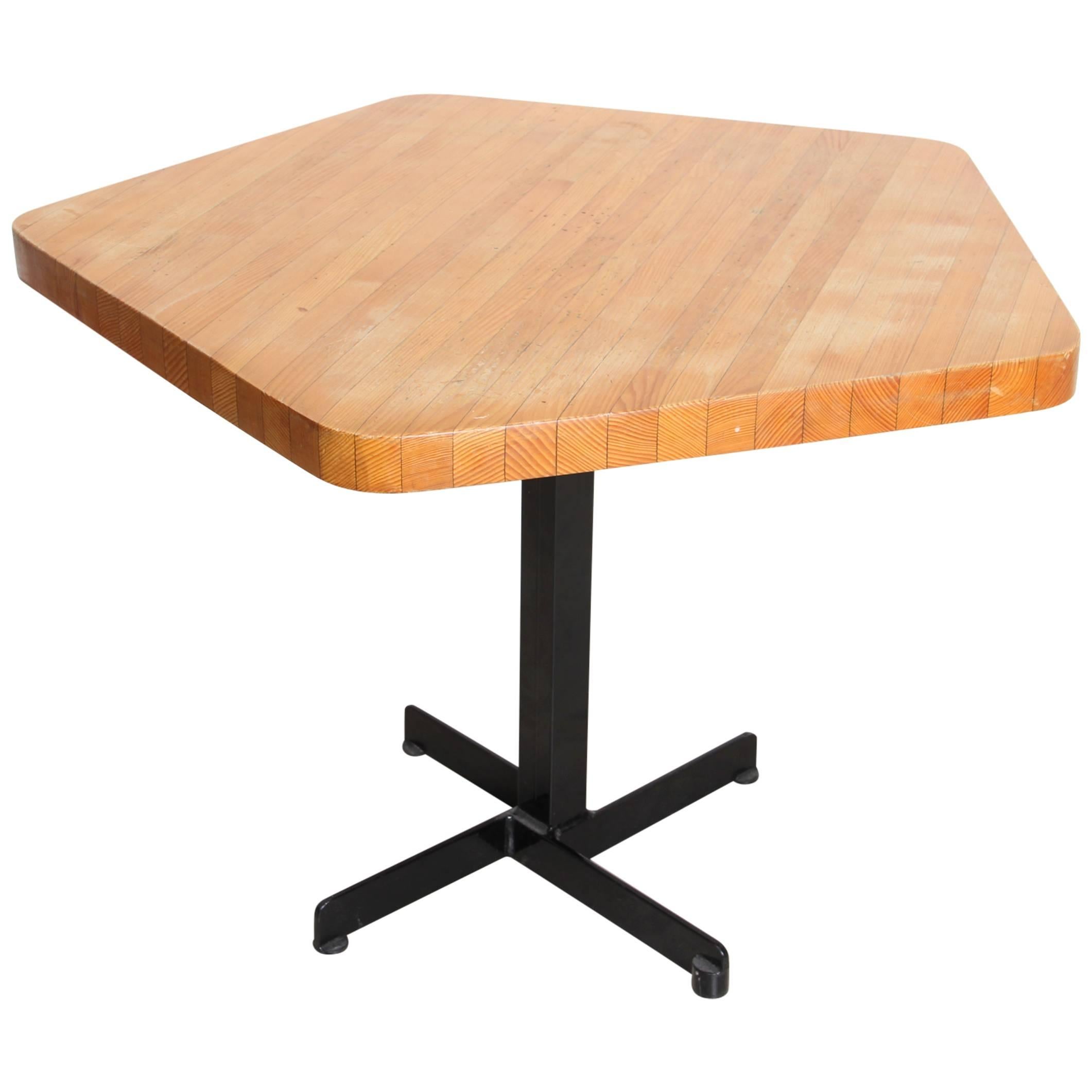 Charlotte Perriand Pentagonal Dining Table from the 1960s