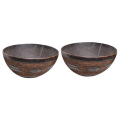 Berber Tuareg Old Wooden Bowl, Only One