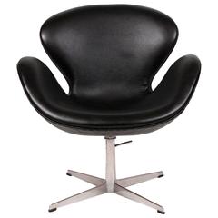 Height Adjustable Swan Chair by Arne Jacobsen